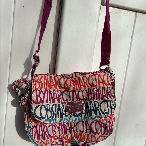 Marc Jacobs Handbags - Marc Jacobs Colorful Logo Crossbody Bag